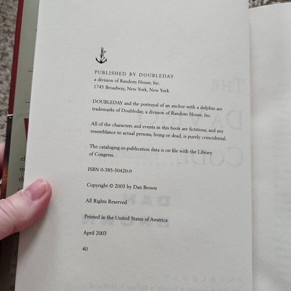 4/$25 The Da Vinci Code, Cracking the Da Vinci Code Book Bundle - Picture 9 of 12